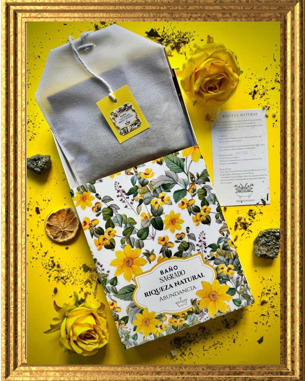 Baño riqueza natural