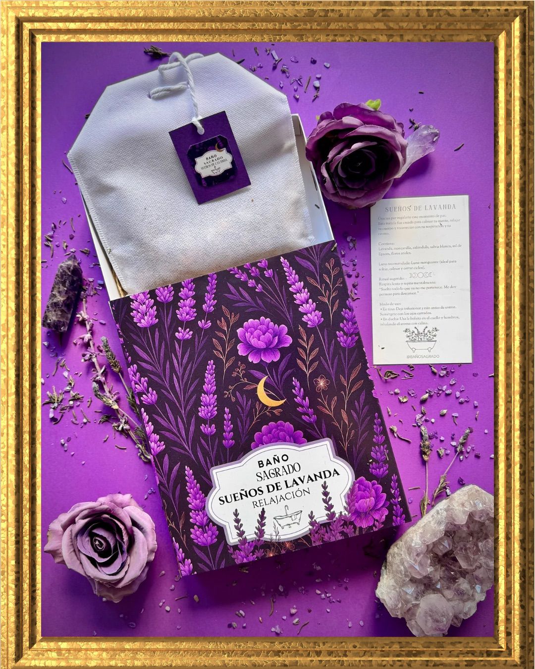 Baño sueños de lavanda