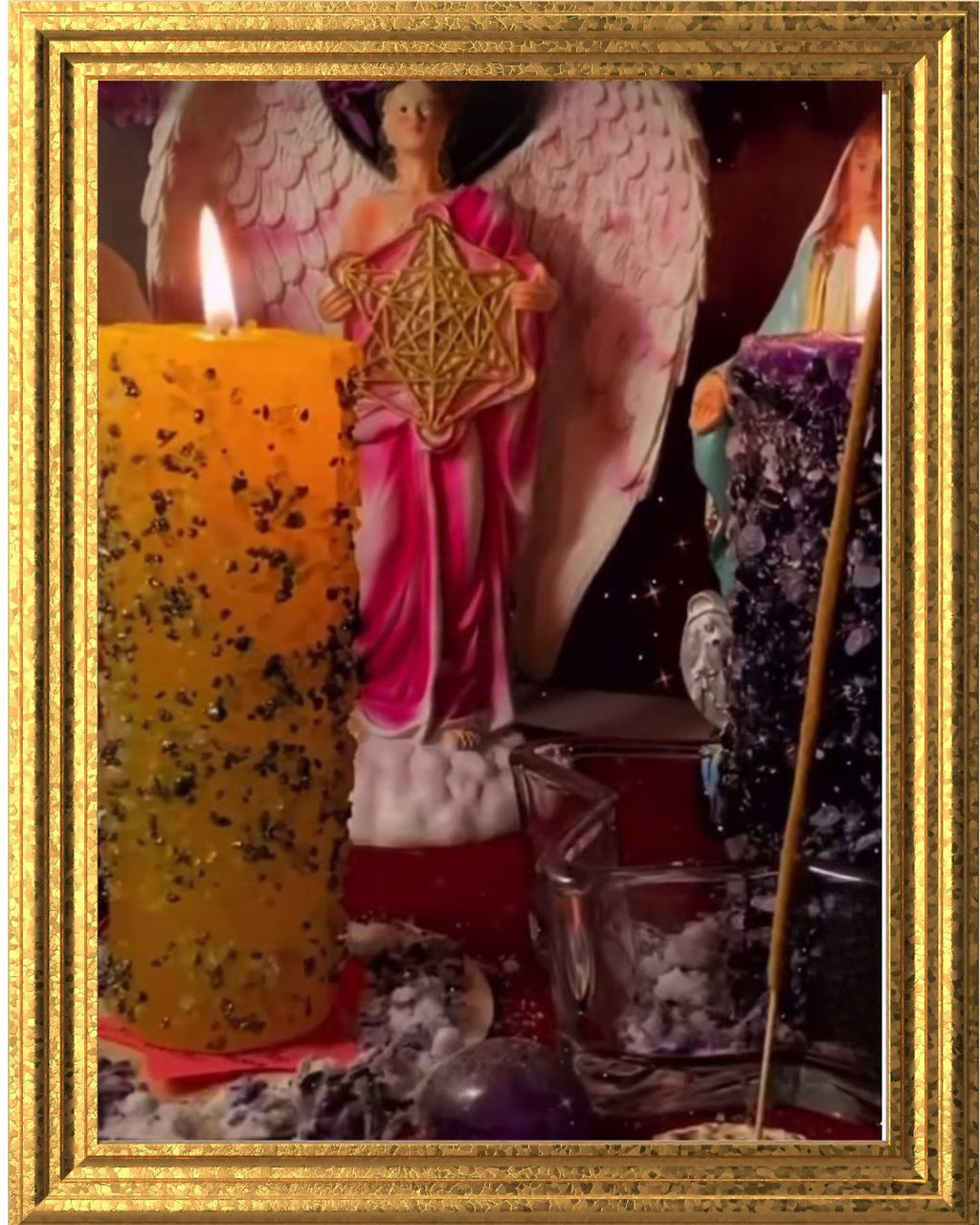 Vela ritual abundancia