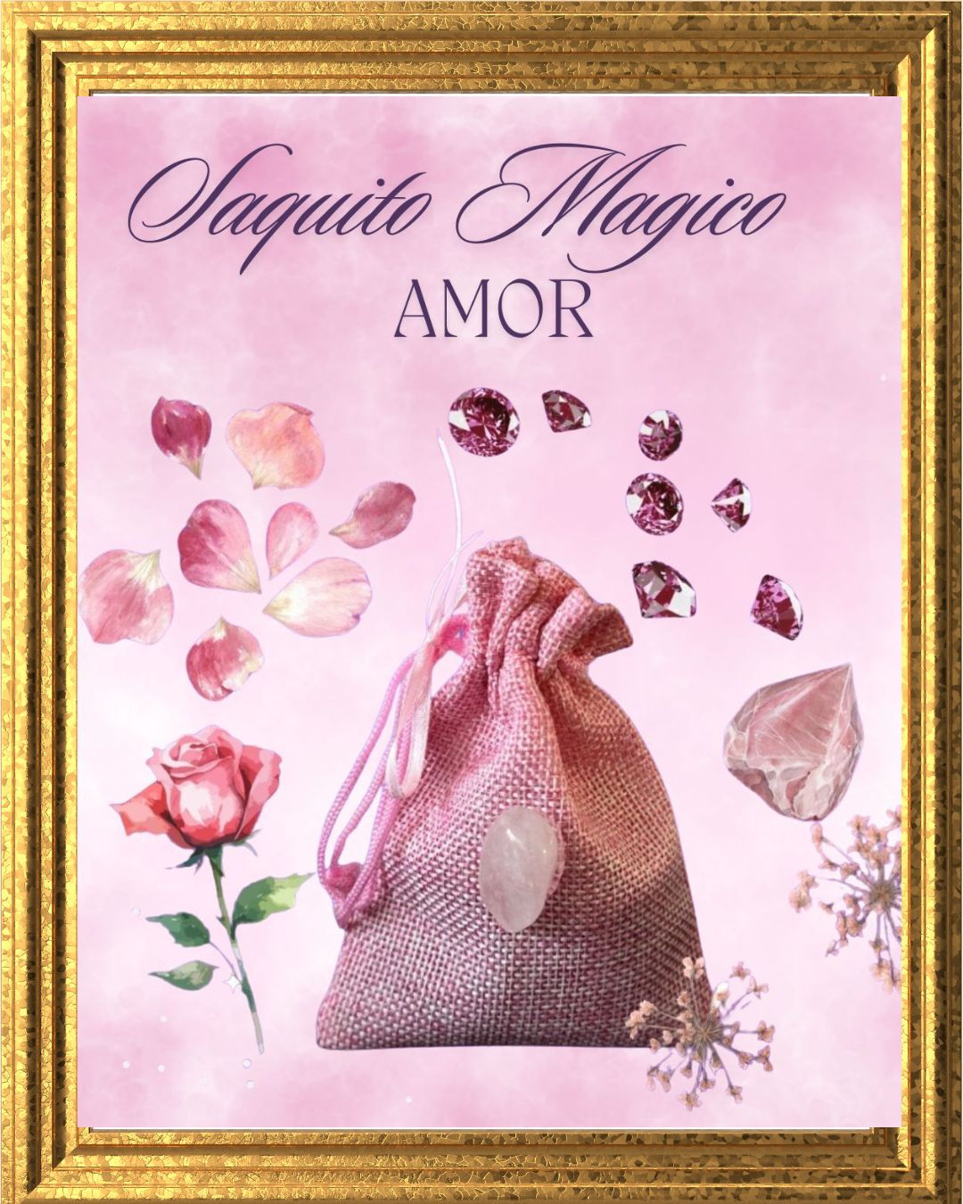 Saquito amuleto de amor