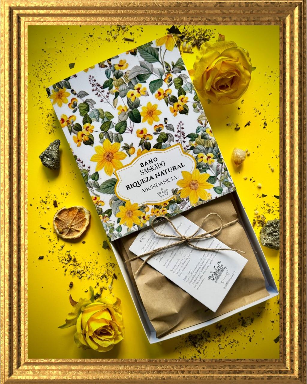 Baño riqueza natural