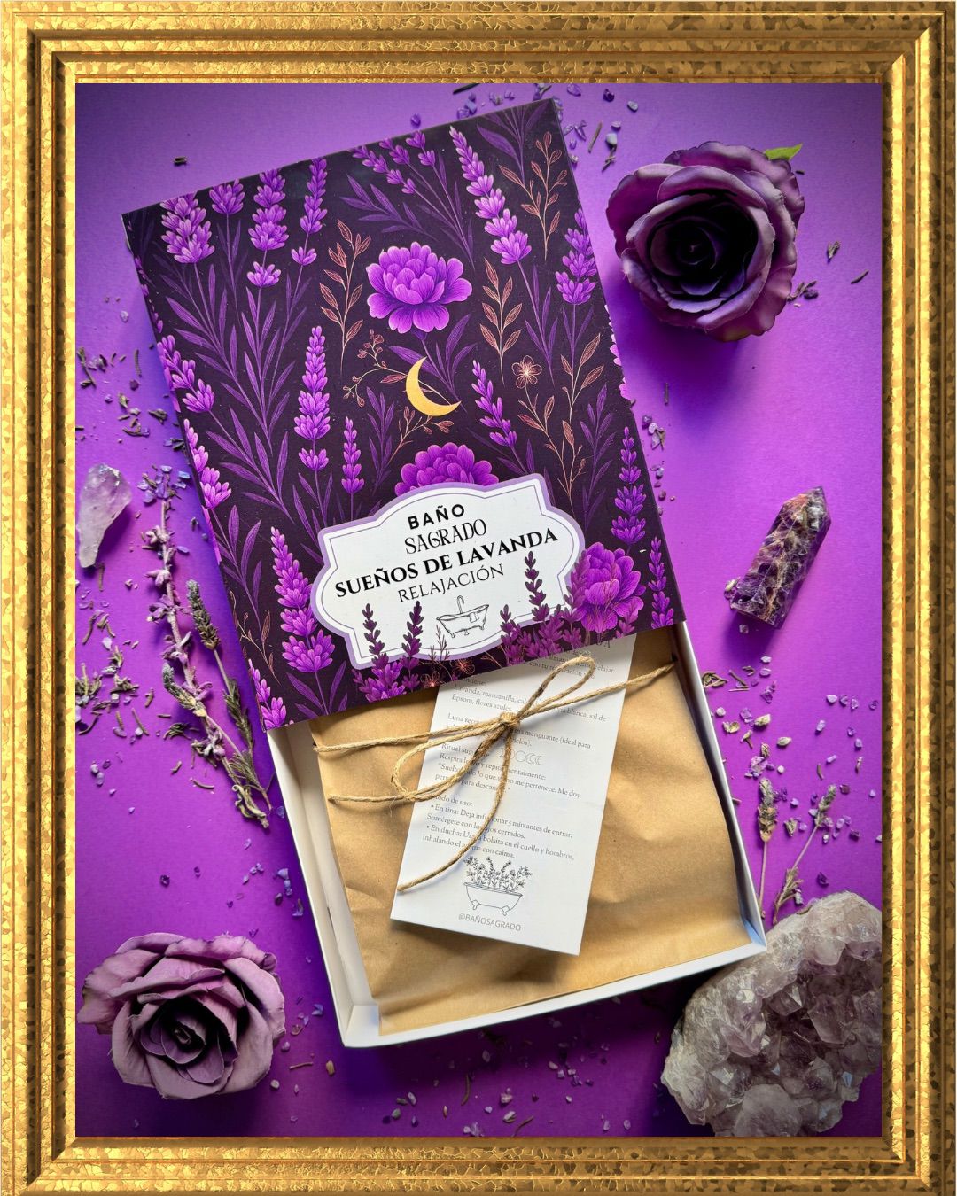 Baño sueños de lavanda