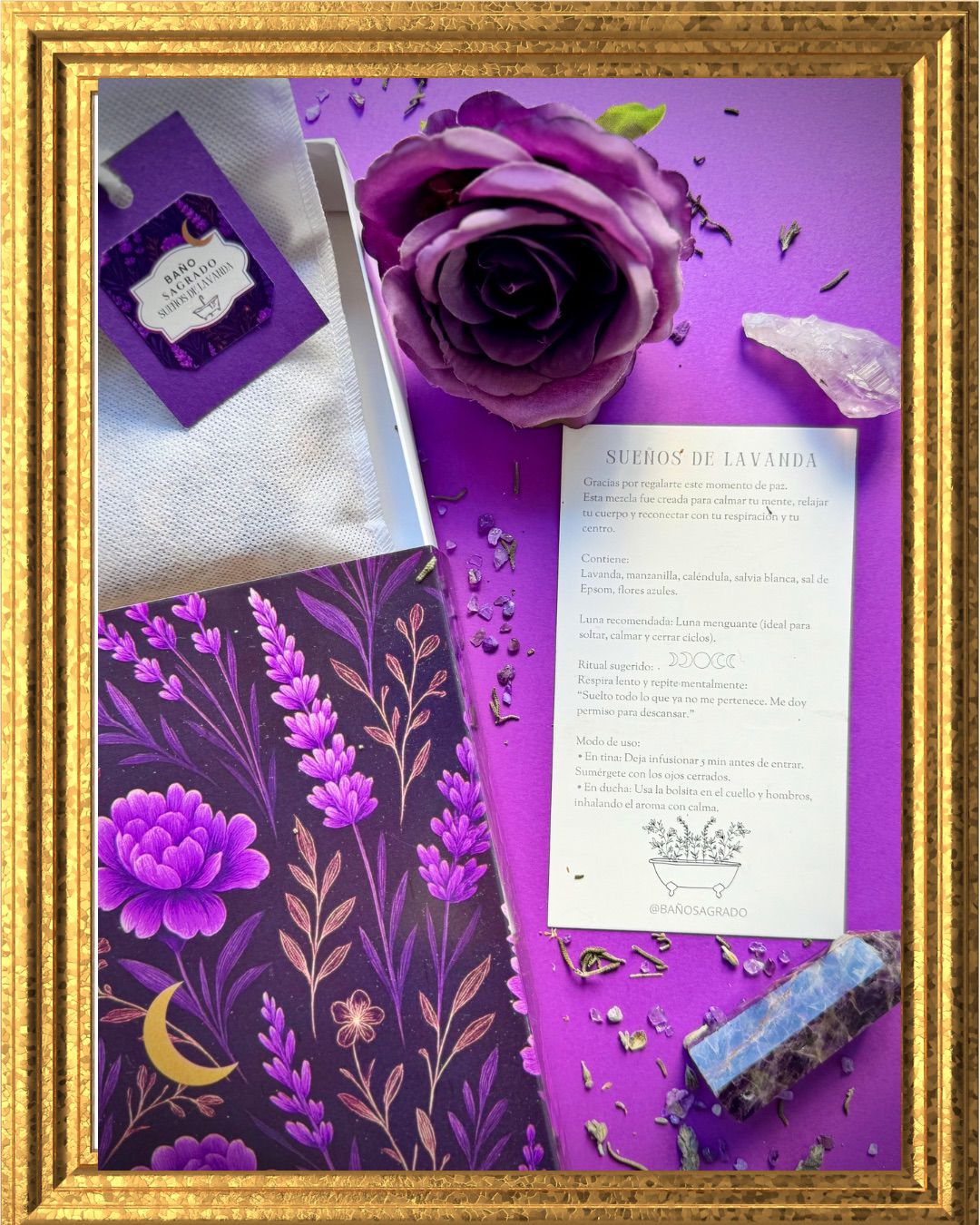 Baño sueños de lavanda