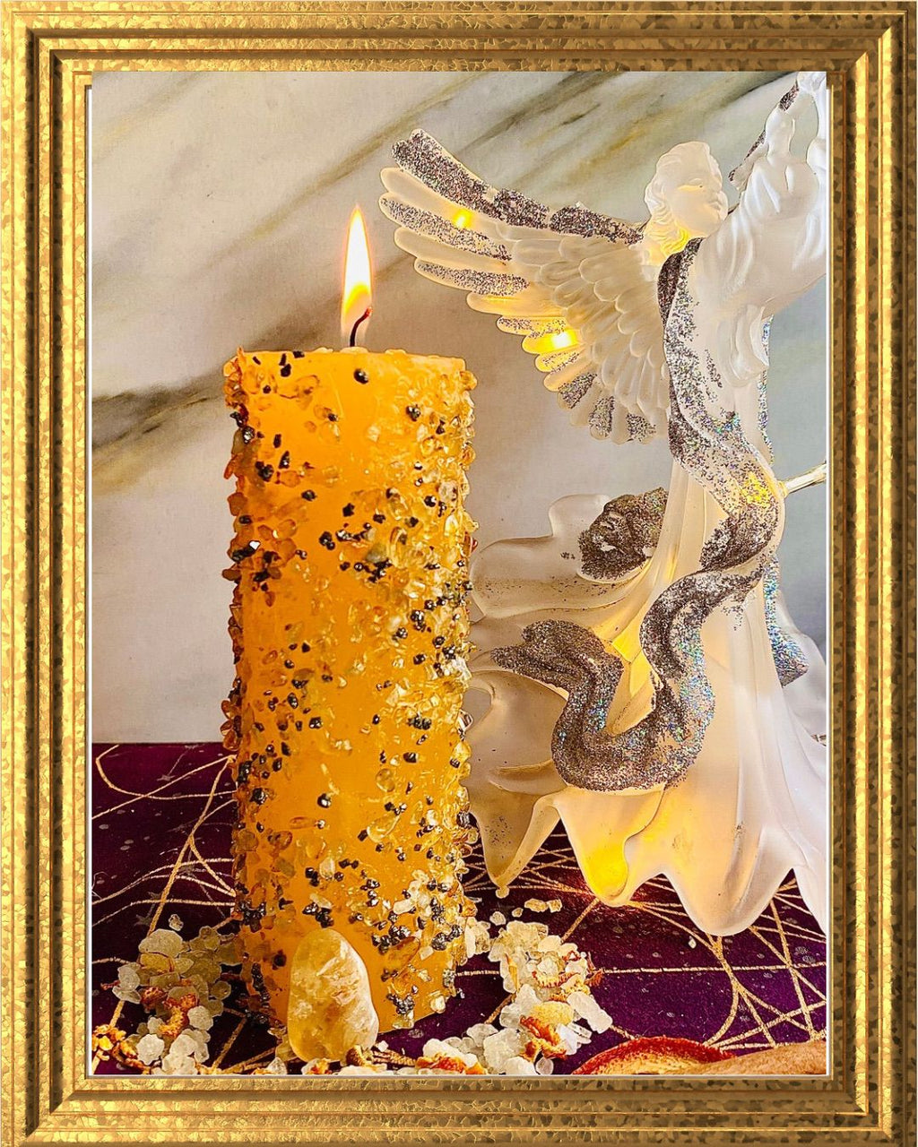 Vela ritual abundancia