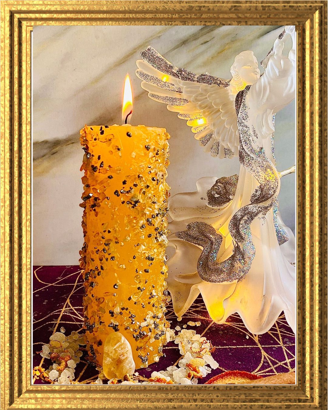 Vela ritual abundancia