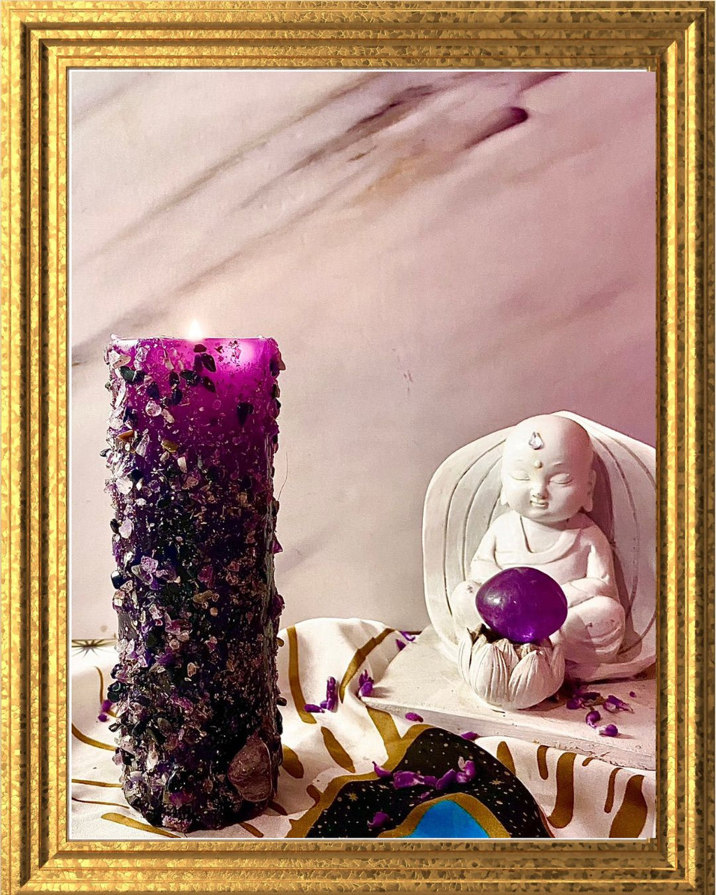 Vela ritual abre caminos