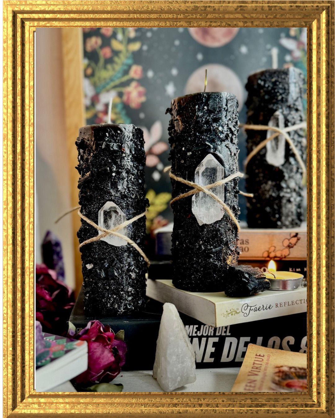 Vela ritual limpieza energetica