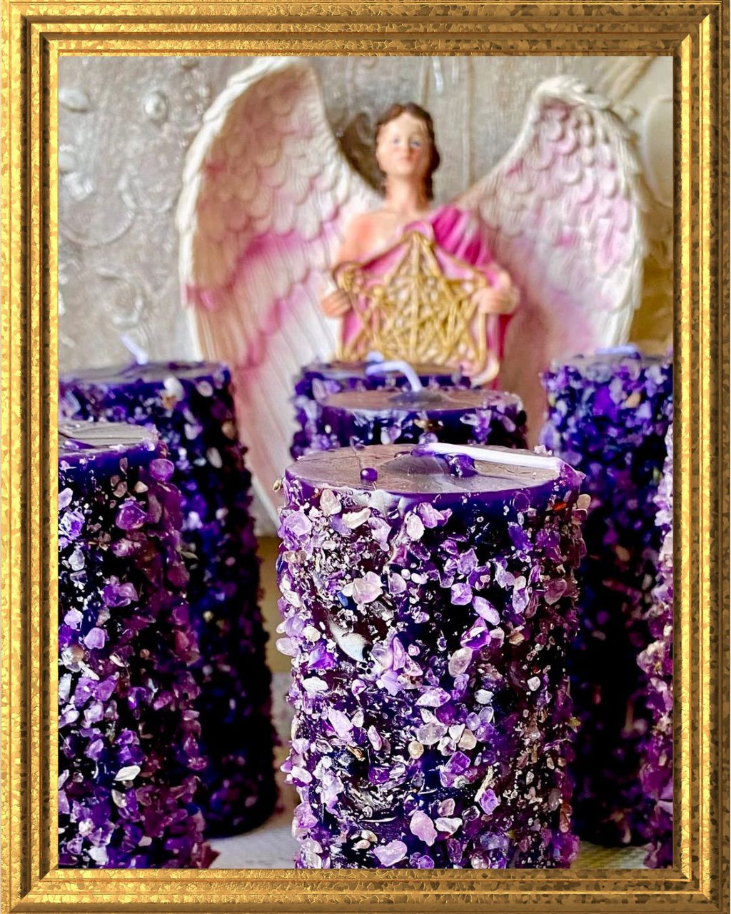 Vela ritual abre caminos