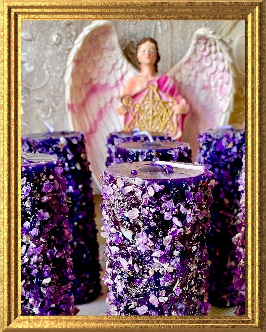 Vela ritual abre caminos